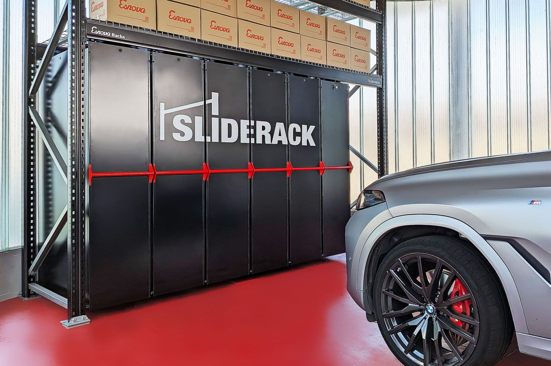 Sliderack system detail